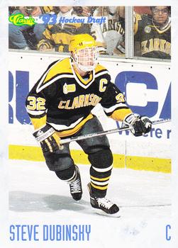 1993 Classic '93 Hockey Draft #64 Steve Dubinsky Front