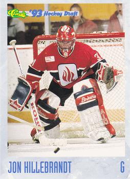 1993 Classic '93 Hockey Draft #68 Jon Hillebrandt Front