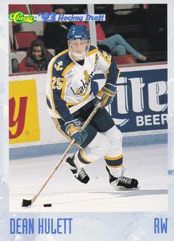 1993 Classic '93 Hockey Draft #70 Dean Hulett Front