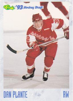 1993 Classic '93 Hockey Draft #72 Dan Plante Front