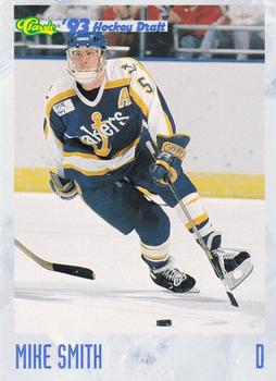 1993 Classic '93 Hockey Draft #82 Mike Smith Front