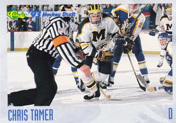 1993 Classic '93 Hockey Draft #83 Chris Tamer Front