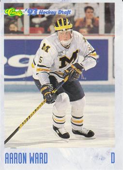 1993 Classic '93 Hockey Draft #85 Aaron Ward Front