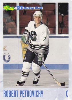 1993 Classic '93 Hockey Draft #144 Robert Petrovicky Front