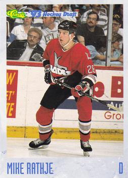 1993 Classic '93 Hockey Draft #145 Mike Rathje Front