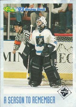 1993 Classic '93 Hockey Draft #149 Manon Rheaume Front
