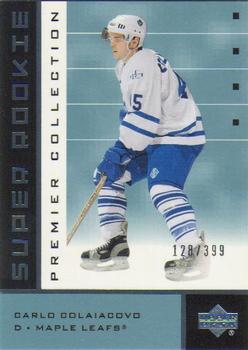 2002-03 Upper Deck Premier Collection #69 Carlo Colaiacovo Front