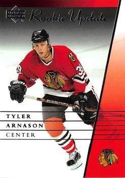 2002-03 Upper Deck Rookie Update #22 Tyler Arnason Front