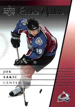 2002-03 Upper Deck Rookie Update #25 Joe Sakic Front