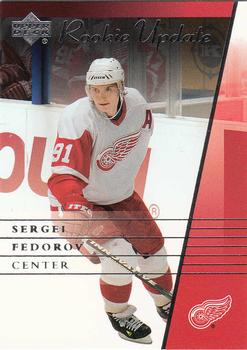 2002-03 Upper Deck Rookie Update #39 Sergei Fedorov Front