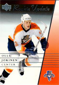 2002-03 Upper Deck Rookie Update #43 Olli Jokinen Front