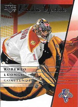 2002-03 Upper Deck Rookie Update #45 Roberto Luongo Front