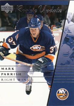 2002-03 Upper Deck Rookie Update #62 Mark Parrish Front