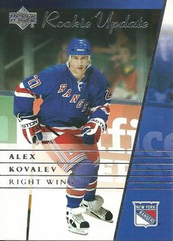 2002-03 Upper Deck Rookie Update #64 Alex Kovalev Front