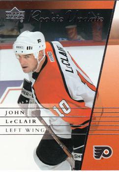 2002-03 Upper Deck Rookie Update #73 John LeClair Front