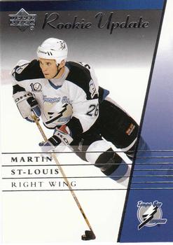 2002-03 Upper Deck Rookie Update #89 Martin St. Louis Front