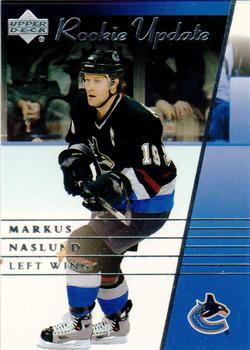 2002-03 Upper Deck Rookie Update #96 Markus Naslund Front