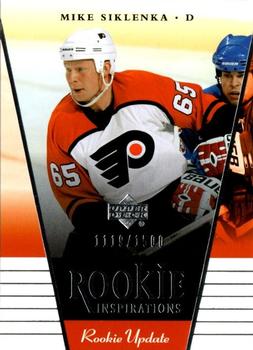 2002-03 Upper Deck Rookie Update #147 Mike Siklenka Front