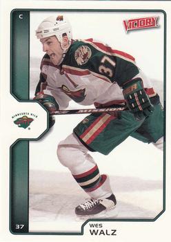 2002-03 Upper Deck Victory #105 Wes Walz Front