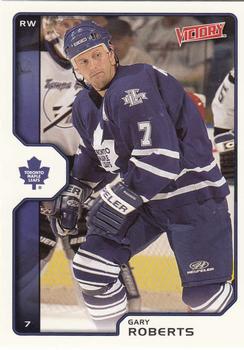 2002-03 Upper Deck Victory #201 Gary Roberts Front