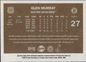 2002-03 Upper Deck Vintage #24 Glen Murray Back