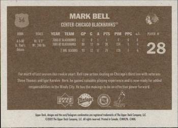 2002-03 Upper Deck Vintage #56 Mark Bell Back