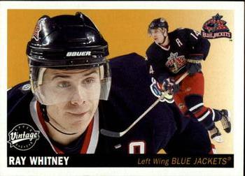 2002-03 Upper Deck Vintage #75 Ray Whitney Front