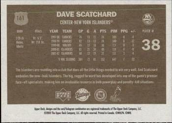 2002-03 Upper Deck Vintage #161 Dave Scatchard Back