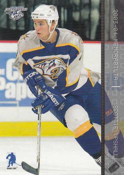 2003-04 Be a Player Memorabilia #84 Scottie Upshall Front