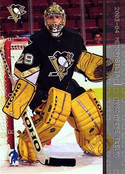 2003-04 Be a Player Memorabilia #183 Marc-Andre Fleury Front