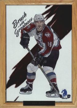2003-04 Be a Player Memorabilia - Brush With Greatness #22 Joe Sakic Front