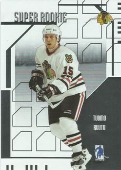 2003-04 Be a Player Memorabilia - Super Rookies #SR-1 Tuomo Ruutu Front