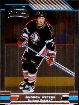 2003-04 Bowman Draft Picks and Prospects - Chrome #133 Andrew Peters Front