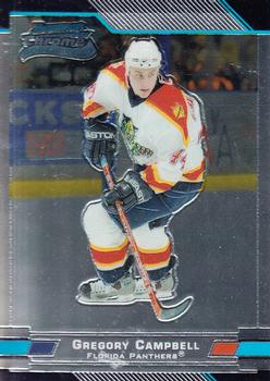 2003-04 Bowman Draft Picks and Prospects - Chrome #134 Gregory Campbell Front