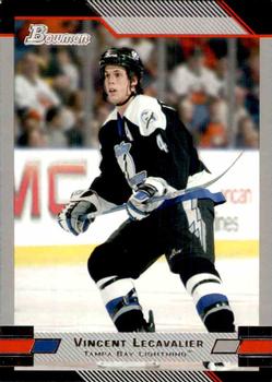 2003-04 Bowman Draft Picks and Prospects #4 Vincent Lecavalier Front