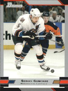 2003-04 Bowman Draft Picks and Prospects #54 Sergei Gonchar Front