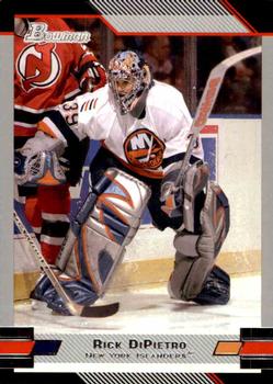 2003-04 Bowman Draft Picks and Prospects #86 Rick DiPietro Front