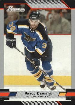 2003-04 Bowman Draft Picks and Prospects #101 Pavol Demitra Front