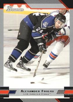 2003-04 Bowman Draft Picks and Prospects #107 Alexander Frolov Front