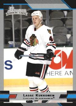 2003-04 Bowman Draft Picks and Prospects #138 Lasse Kukkonen Front