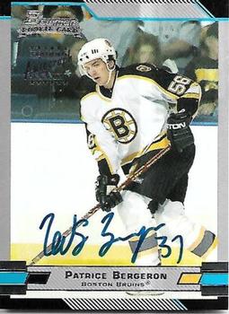 2003-04 Bowman Draft Picks and Prospects #151 Patrice Bergeron Front