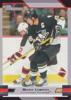 2003-04 Bowman Draft Picks and Prospects #66 Mario Lemieux Front