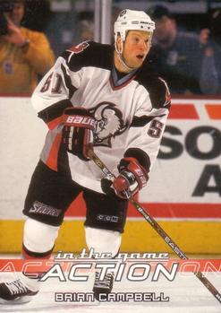 2003-04 In The Game Action #11 Brian Campbell Front