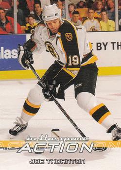 2003-04 In The Game Action #1 Joe Thornton Front