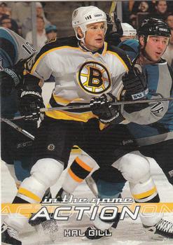 2003-04 In The Game Action #32 Hal Gill Front