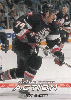 2003-04 In The Game Action #40 Jay McKee Front