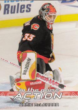 2003-04 In The Game Action #61 Jamie McLennan Front