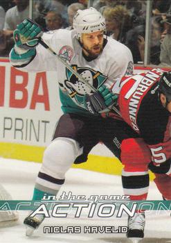 2003-04 In The Game Action #68 Niclas Havelid Front