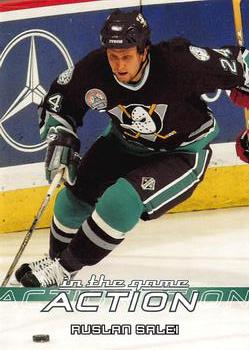 2003-04 In The Game Action #80 Ruslan Salei Front
