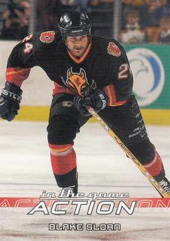 2003-04 In The Game Action #83 Blake Sloan Front